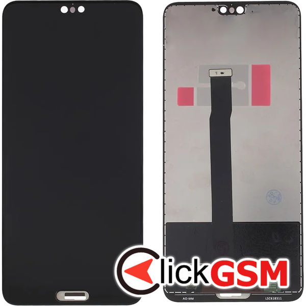 Piesa Piesa Display Cu Touchscreen Negru Huawei P20 4ryc