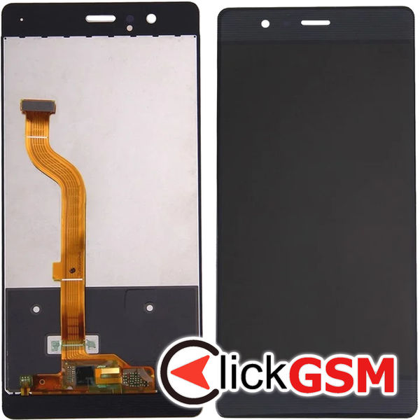 Piesa Display Cu Touchscreen Negru Huawei P9 4s9f