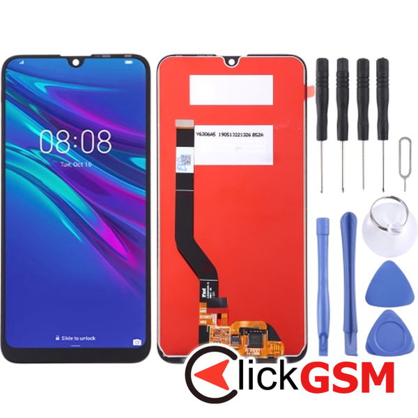 Piesa Piesa Display Cu Touchscreen Negru Huawei Y7 Pro 2019 2bab