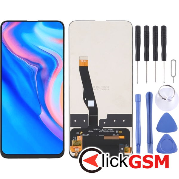 Piesa Display Cu Touchscreen Negru Huawei Y9 Prime 2019 2f4s