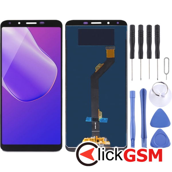 Piesa Display Cu Touchscreen Negru Infinix Hot 6 23b4