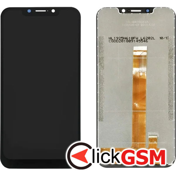 Piesa Display Cu Touchscreen Negru Leagoo M11 4snm