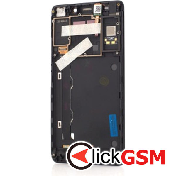 Piesa Piesa Display Cu Touchscreen Negru Lenovo K3 Note Bq3