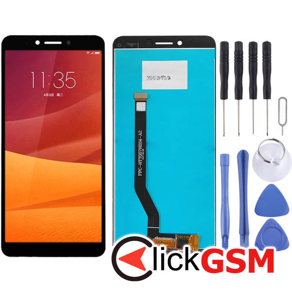 Piesa Piesa Display Cu Touchscreen Negru Lenovo K5 2018 245k