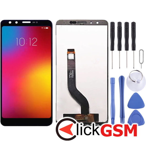 Piesa Piesa Display Cu Touchscreen Negru Lenovo K9 2457