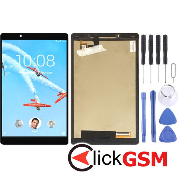 Piesa Piesa Display Cu Touchscreen Negru Lenovo Tab E8 2444