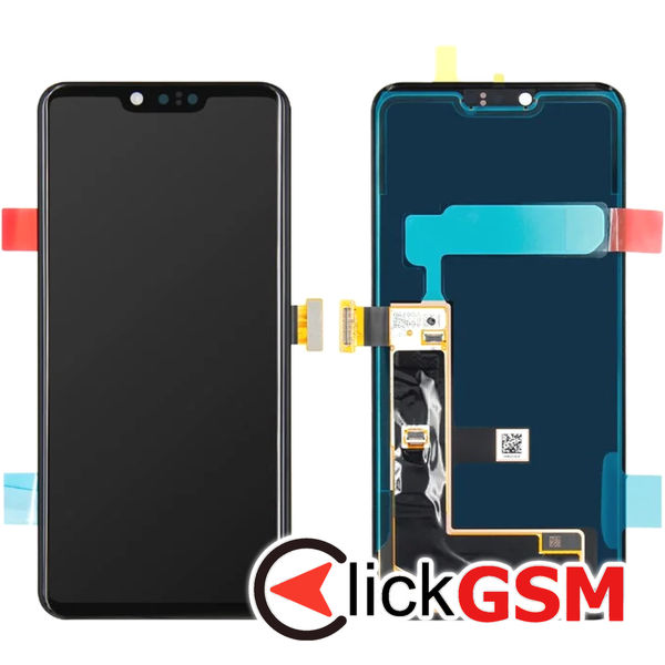 Piesa Piesa Display Cu Touchscreen Negru Lg G8 Thinq 4stk