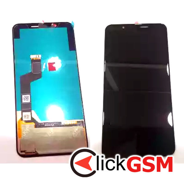 Piesa Display Cu Touchscreen Negru Lg G8s Thinq 1gkp