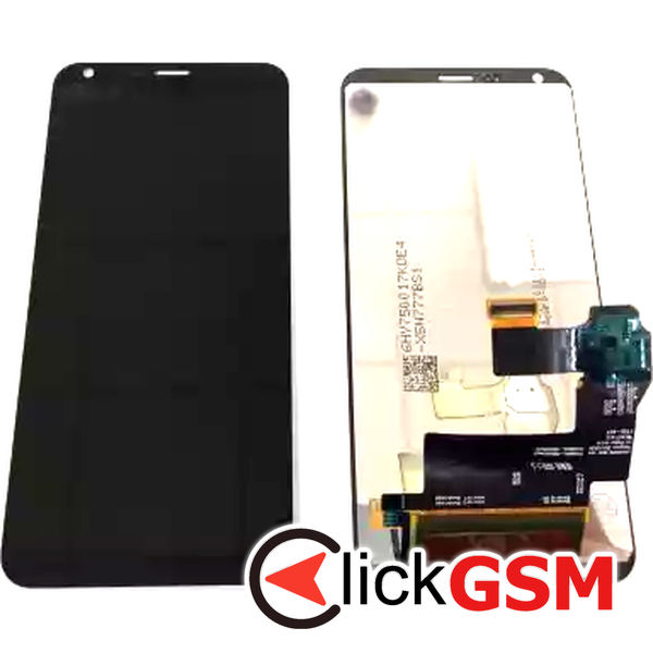 Piesa Display Cu Touchscreen Negru Lg Q6.plus 2g5p