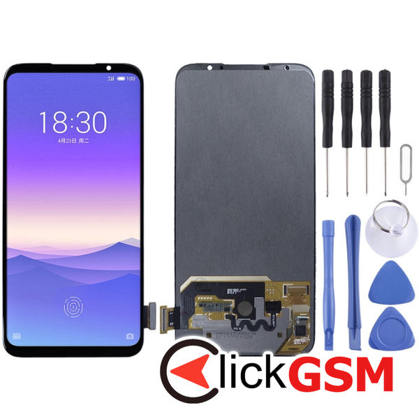 Piesa Display Cu Touchscreen Negru Meizu 16s 2fgd