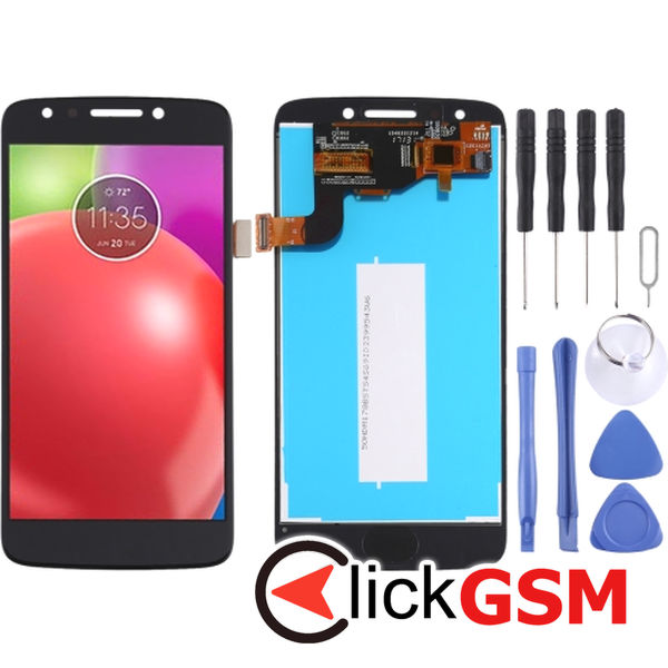 Piesa Piesa Display Cu Touchscreen Negru Motorola Moto E4 22v9