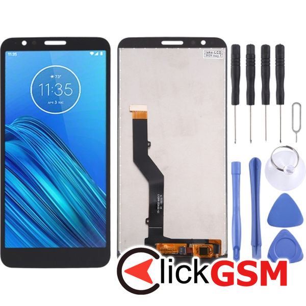 Piesa Piesa Display Cu Touchscreen Negru Motorola Moto E6 22uh