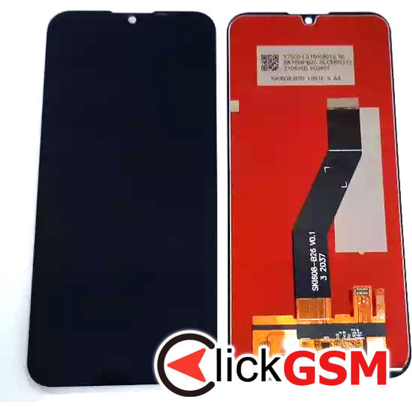 Piesa Piesa Display Cu Touchscreen Negru Motorola Moto E6i 31hu