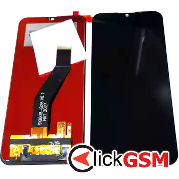 Piesa Display Cu Touchscreen Negru Motorola Moto E6s 31ho