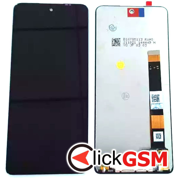 Piesa Piesa Display Cu Touchscreen Negru Motorola Moto G200 5g 31n6