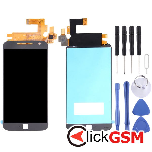 Piesa Display Cu Touchscreen Negru Motorola Moto G4 Plus 22tp