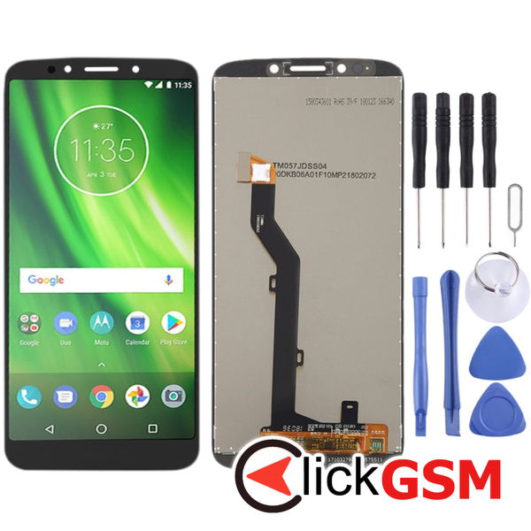 Piesa Display Cu Touchscreen Negru Motorola Moto G6 Play 22th