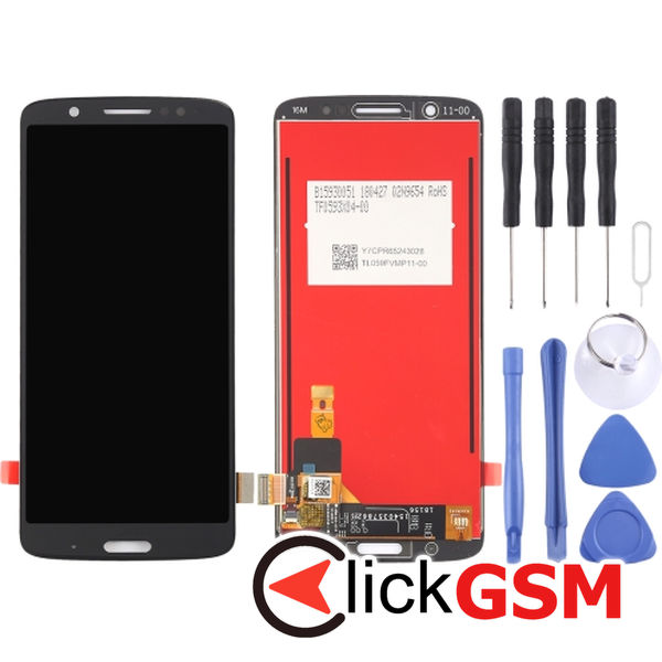 Piesa Piesa Display Cu Touchscreen Negru Motorola Moto G6 Plus 22t4