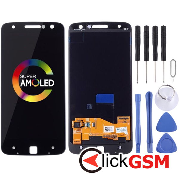 Piesa Display Cu Touchscreen Negru Motorola Moto Z 22t1