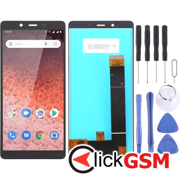 Piesa Display Cu Touchscreen Negru Nokia 1 Plus 49ir