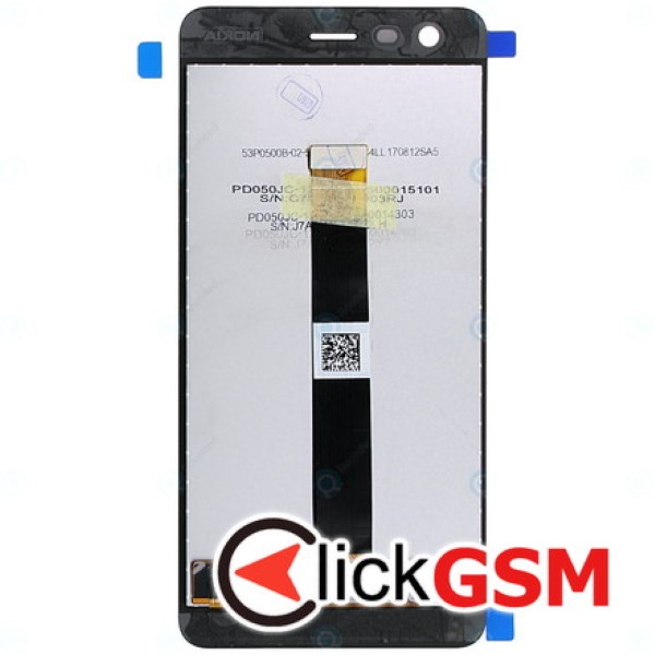 Piesa Display Cu Touchscreen Negru Nokia 2 Lus