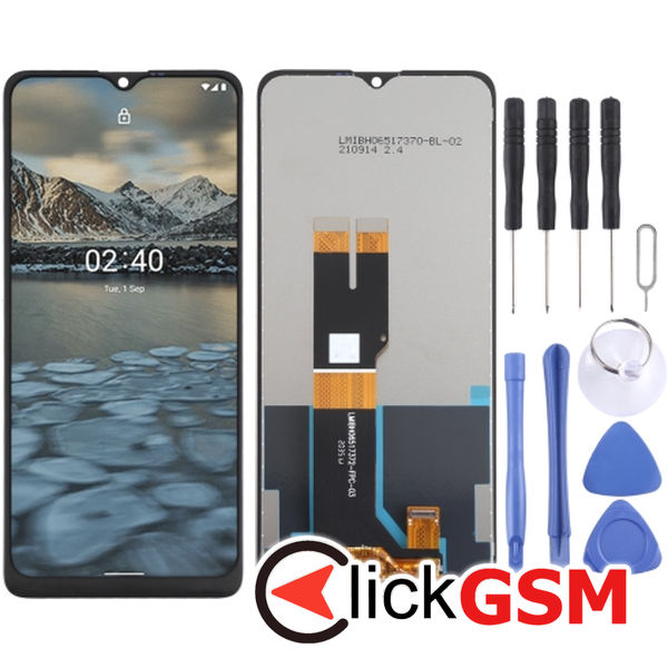 Piesa Piesa Display Cu Touchscreen Negru Nokia 2.4 49fj