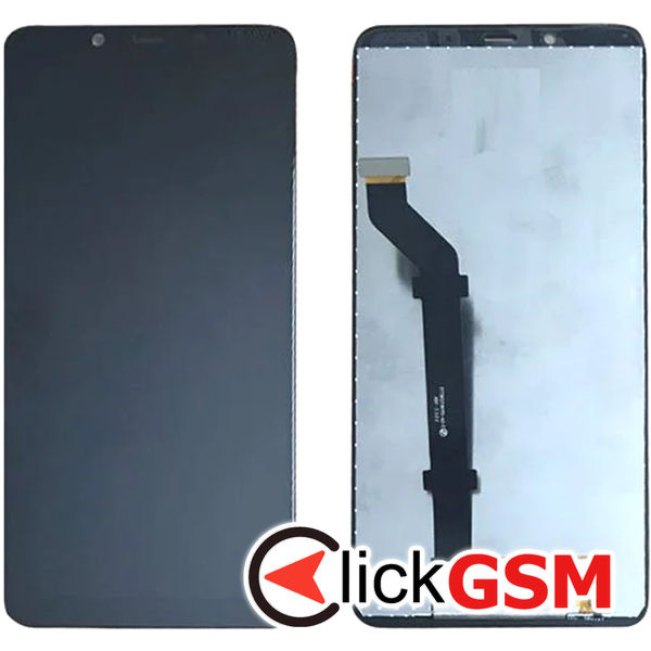 Piesa Display Cu Touchscreen Negru Nokia 3.1 Plus  4s9d