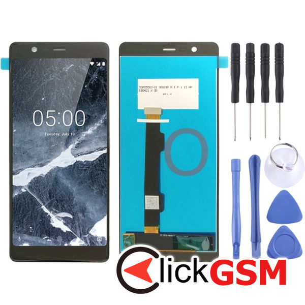 Piesa Display Cu Touchscreen Negru Nokia 5.1 49wq