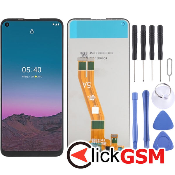 Piesa Display Cu Touchscreen Negru Nokia 5.4 49nq