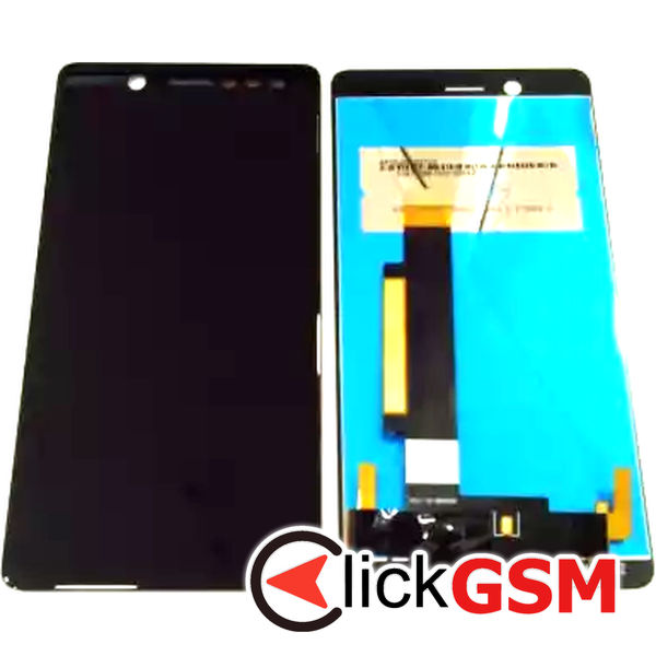 Piesa Display Cu Touchscreen Negru Nokia 7 21xw