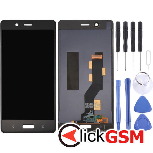 Piesa Display Cu Touchscreen Negru Nokia 8 49f6