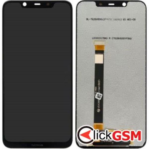 Piesa Display Cu Touchscreen Negru Nokia 8.1 1f5j