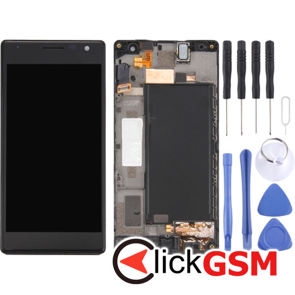 Piesa Display Cu Touchscreen Negru Nokia Lumia 735 49w0