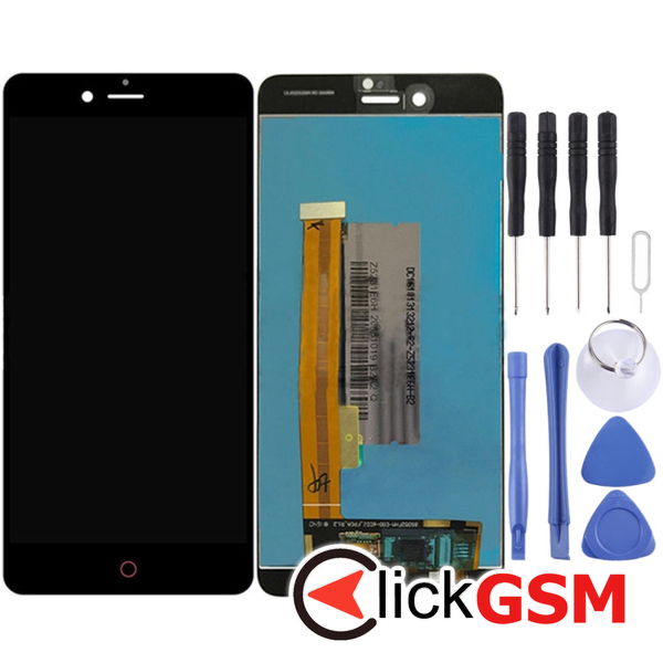 Piesa Display Cu Touchscreen Negru Nubia Z11 Minis 1y42