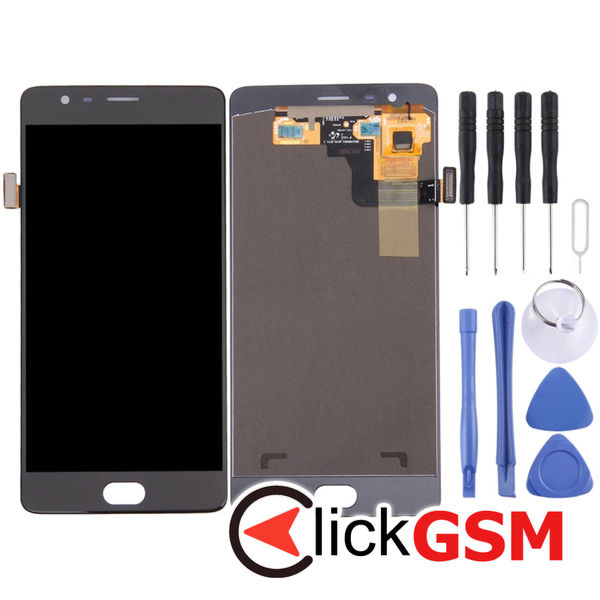 Piesa Display Cu Touchscreen Negru Oneplus 3 21xo