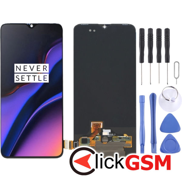 Piesa Piesa Display Cu Touchscreen Negru Oneplus 6t 21xm