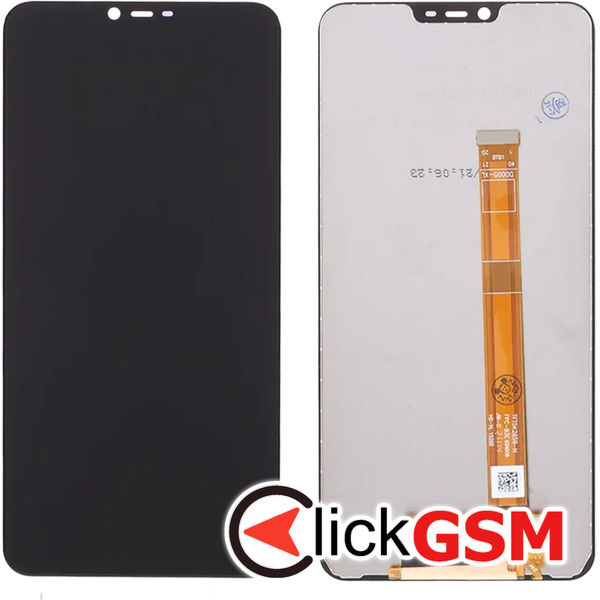 Piesa Display Cu Touchscreen Negru Oppo A12e 4tro