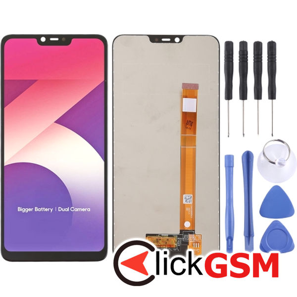 Piesa Display Cu Touchscreen Negru Oppo A3s 1xva