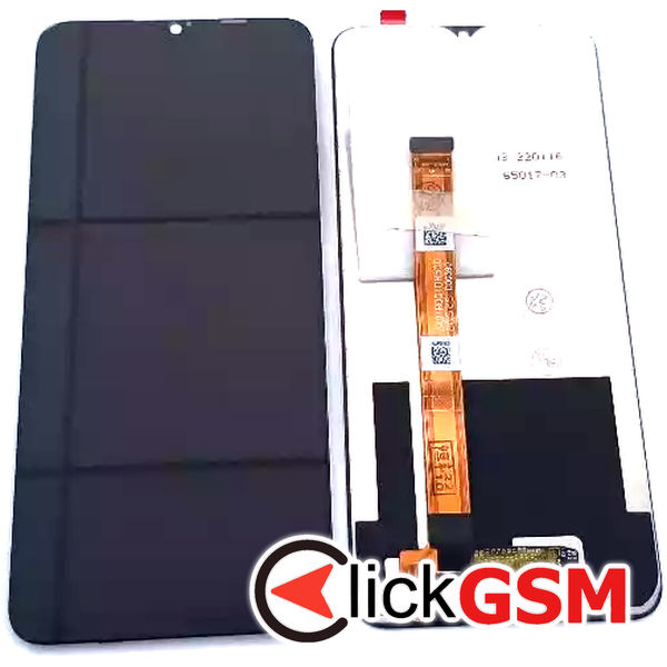 Piesa Piesa Display Cu Touchscreen Negru Oppo A55 5g 2q98