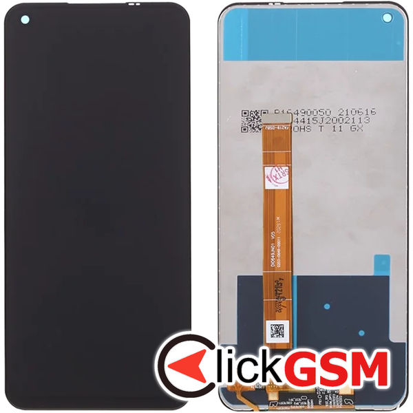 Piesa Piesa Display Cu Touchscreen Negru Oppo A73 5g 4tzz