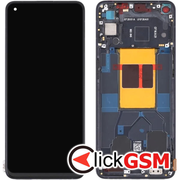 Piesa Display Cu Touchscreen Negru Oppo Reno6 5g 4uj2