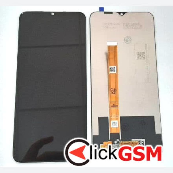 Piesa Piesa Display Cu Touchscreen Negru Realme C25 Pvc