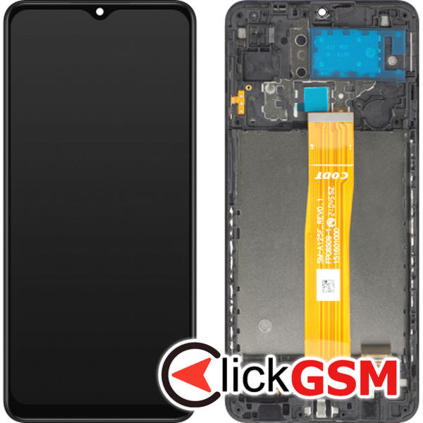 Piesa Display Cu Touchscreen Negru Samsung Galaxy A12 4i07