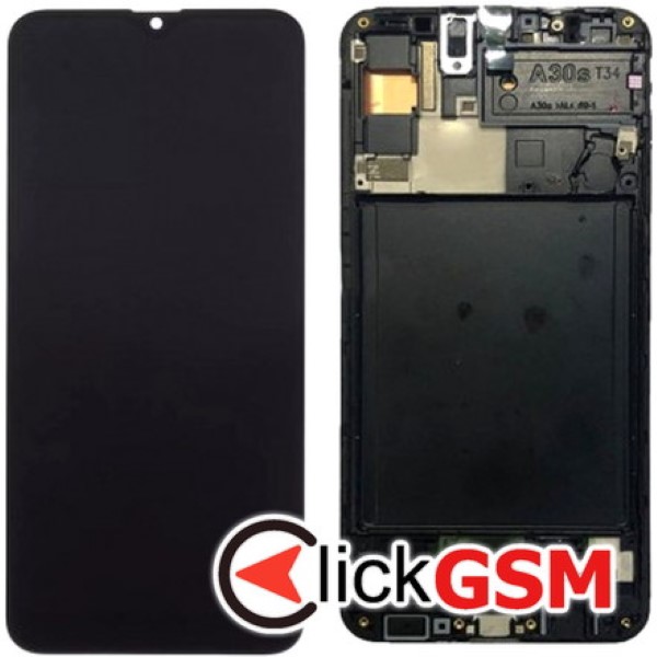 Piesa Piesa Display Cu Touchscreen Negru Samsung Galaxy A30s U8n