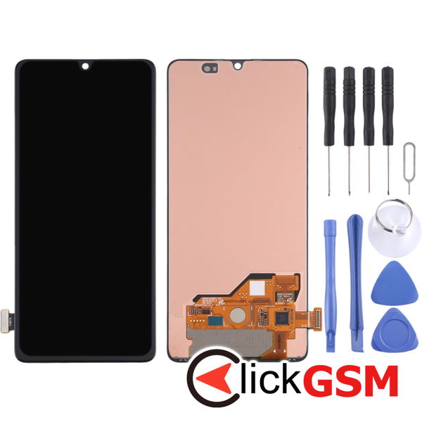 Piesa Piesa Display Cu Touchscreen Negru Samsung Galaxy A41 4eox