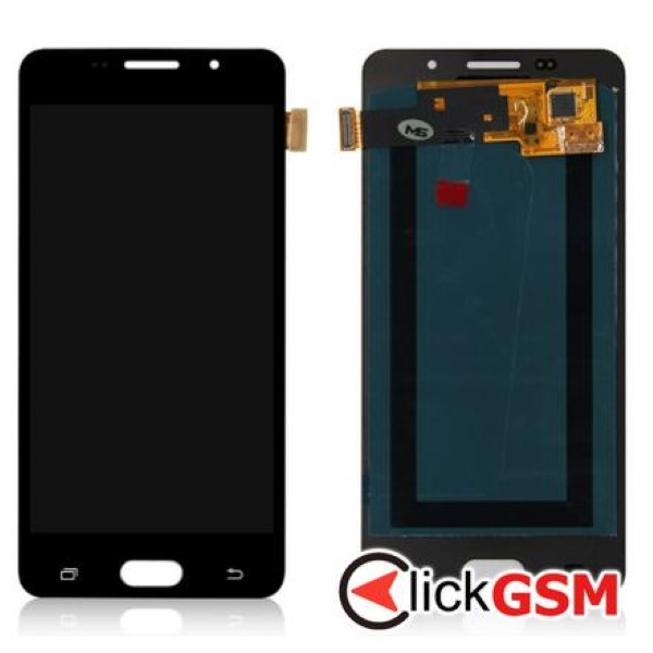 Piesa Piesa Display Cu Touchscreen Negru Samsung Galaxy A5 2016 2wlu