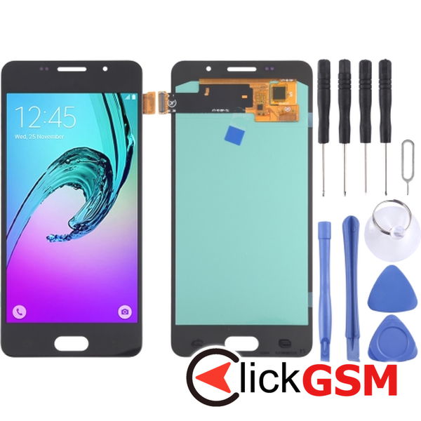 Piesa Display Cu Touchscreen Negru Samsung Galaxy A5 2016 4ew4