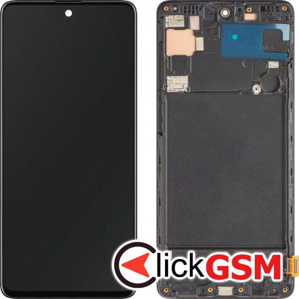 Piesa Display Cu Touchscreen Negru Samsung Galaxy A71 4hzg