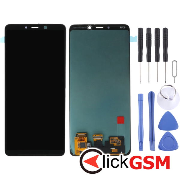 Piesa Display Cu Touchscreen Negru Samsung Galaxy A9 2018 4els