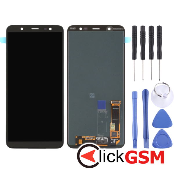 Piesa Display Cu Touchscreen Negru Samsung Galaxy J8 4eln